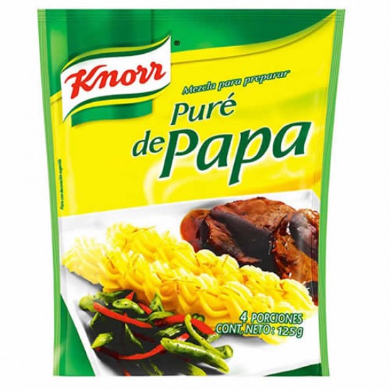 KNORR - MASHED POTATOES SACHET X 125 GR