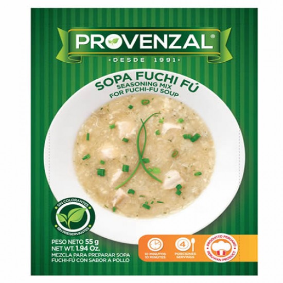 PROVENZAL -  PERUVIAN FUCHI FU SOUP CREAM, SACHET X 55 GR