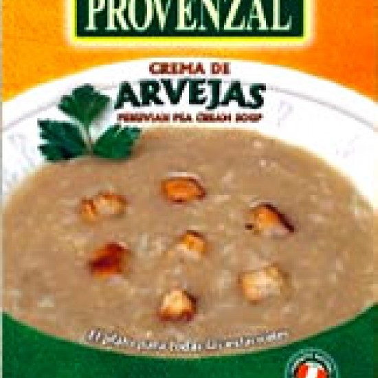 PROVENZAL - PERUVIAN CREAM PEA SOUP, SACHET X 55 GR