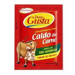 DOÑA GUSTA - FLAVOR MEAT BOUILLON SEASONING - PACK X 20 SACHETS