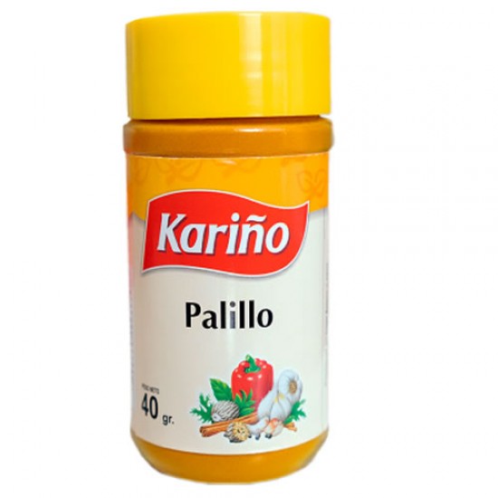 KARIÑO  - PERUVIAN GROUND PALILLO ( TURMERIC) , JAR X 45 GR