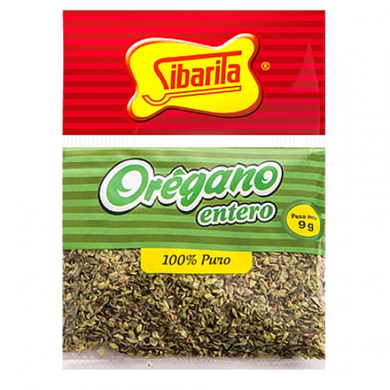 SIBARITA - WHOLE OREGANO - BAG X 9 GR 