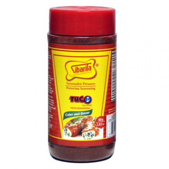 SIBARITA - GROUND TUCO SEASONING , JAR x 80 GR