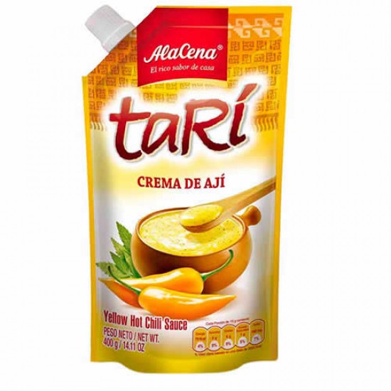 TARI - CHILI SAUCE CREAM PERU , SACHET X 400 GR