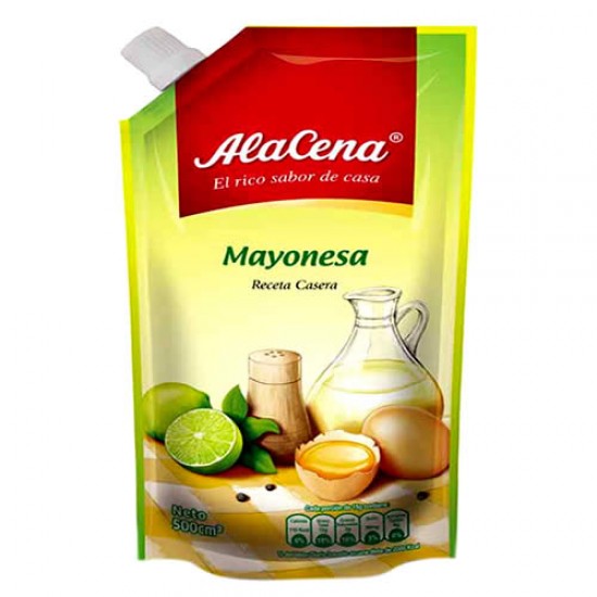 ALACENA -  MAYONNAISE CREAM PERU, SACHET X 500 GR