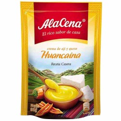 ALACENA  - HUANCAINA  SAUCE CREAM , BAG X 85 GR 
