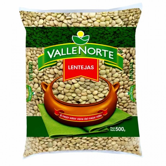 VALLENORTE - SERRANA LENTILS , BAG X 500 gr