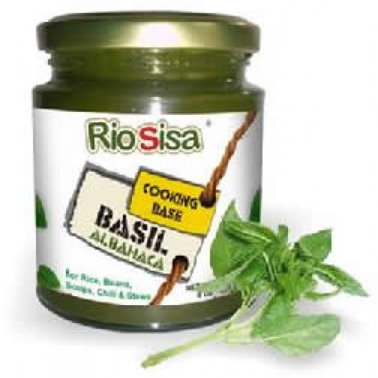 RIOSISA - ALBAHACA BASIL COOKING BASE X 225 GR