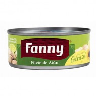 FANNY - TUNA FILLET CANNED FISH IN SUNFLOWER OIL - PERU , TIN x 170 GR