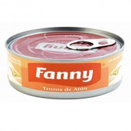 FANNY - TUNA PIECES (TROZOS) FILLET CANNED FISH - PERU, TIN x 170 GR