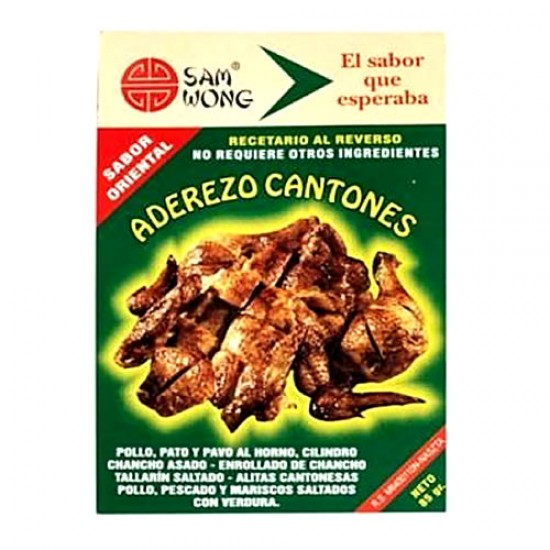 SAM WONG - SPECIAL SEASONING CANTONES SACHET x 85 GR