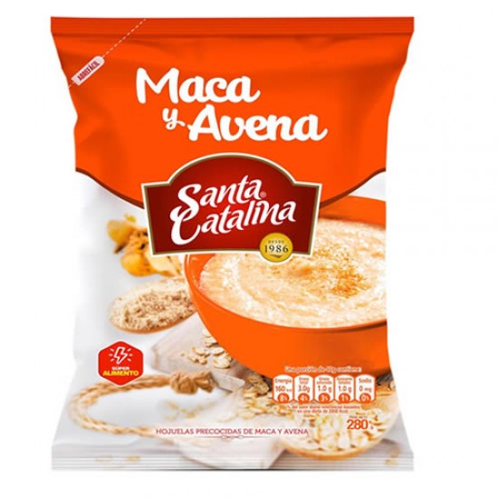 SANTA CATALINA - PERUVIAN OATS WITH MACA, BAG X 280 GR