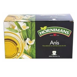 HORNIMANS - ANISE TEA INFUSIONS  , BOX OF 25 TEA BAGS
