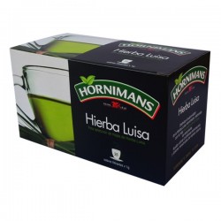 HORNIMANS - LEMON VERBENA ( HIERBA LUISA) INFUSION TEA,  BOX OF 25 UNITS 