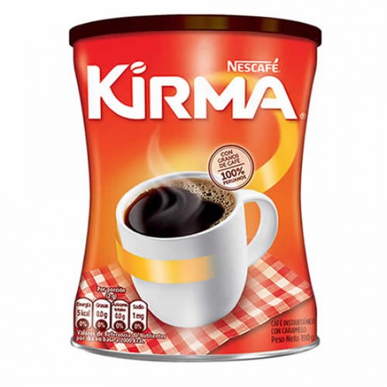 KIRMA GROUND INSTANT COFFEE, BOWL x 190 GR
