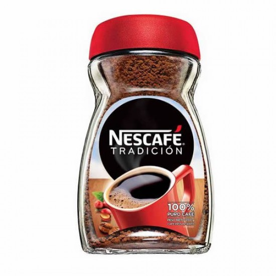 NESCAFE TRADICION - INSTANT MILLED COFFEE , JAR X 200 GR