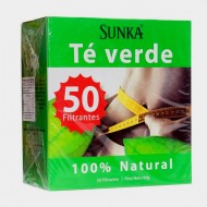 SUNKA - GREEN TEA INFUSION PERU, BOX OF 50 TEA BAGS