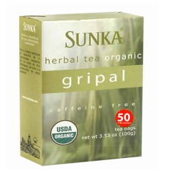 SUNKA GRIPAL - TEA INFUSIONS , BOX OF 50 TEA BAGS