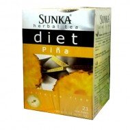 SUNKA - DIET INFUSION  PINEAPPLE TEA, BOX OF 21 TEA BAGS