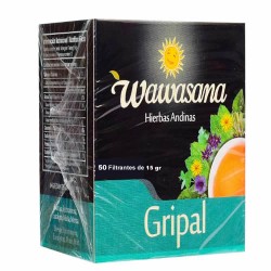 WAWASANA GRIPAL - TEA INFUSIONS , BOX OF 50 TEA BAGS