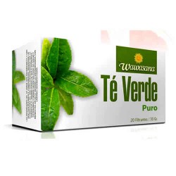 WAWASANA - PURE GREEN TEA INFUSION PERU, BOX OF 20 TEA BAGS