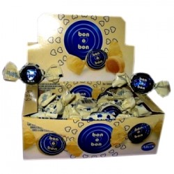 BON O BON - BONBON WHITE CHOCOLATE AND OBLEA, BOX  OF 30 UNITS