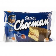 CHOCMAN - CHOCOLATE SPONGE CAKE , BAG  X 6 UNITS