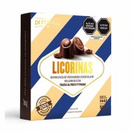 DI PERUGIA LICORINAS - TRUFFLE'S BONBON  FILLED LIQUOR AND RAISINS, BOX OF 144 GR