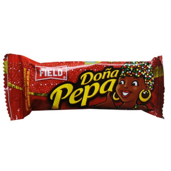 DOÑA  PEPA - TURRON NOUGAT  PERU CHOCOLATE COOKIES ,  BAG X 6 UNITS