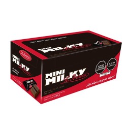 LA IBERICA MINI MILKY - MINI BAR MADE OF MILK CHOCOLATE , BOX OF 20 UNITS