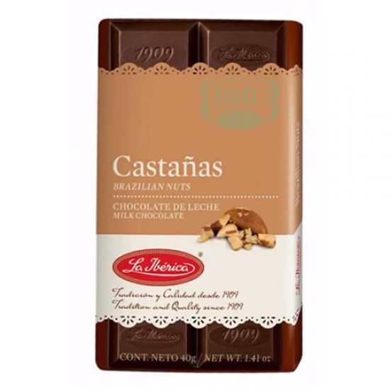 LA IBERICA - RAISINS , CHOCOLATE MILK AND CRISPY FLAKES - BAG X 6 ASSORTED TABLETS