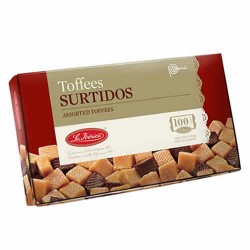 LA IBERICA -  PERUVIAN TOFFEE ASSORTMENT, BOX OF 300 GR