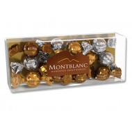 MONTBLANC - PERUVIAN  CHOCOLATE BONBONS WITH ASSORTED STUFFED ALMONDS - BOX OF 7 UNITS
