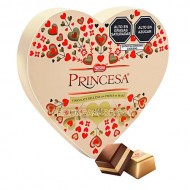 PRINCESA CORAZON - PERUVIAN CHOCOLATE BONBONS, BOX OF 144 GR