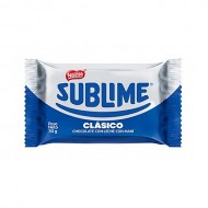 SUBLIME CLASSIC - PERUVIAN MILK CHOCOLATE WITH PEANUT -  BOX OF 24 TABLETS