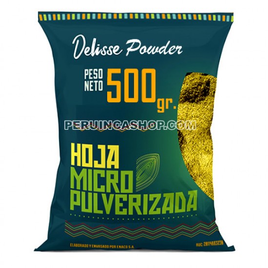 PERUVIAN INCA ENERGIZER TEA POWDER, BAG X 500 GR