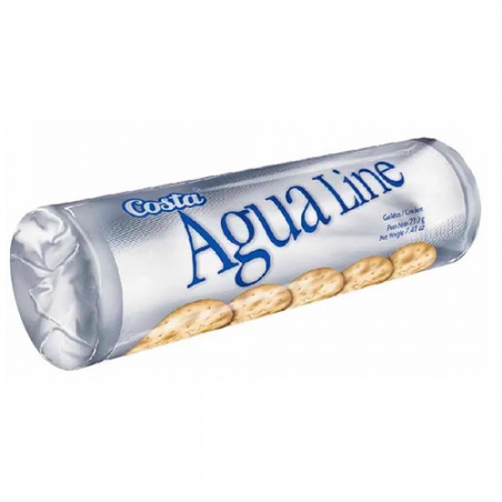 AGUA LINE- WATER CRACKERS -  TUBE X 210 GR. 