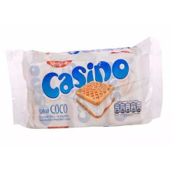 CASINO - COOKIES FILLED WITH COCONUT CREAM -  BAG X 6 UNITS