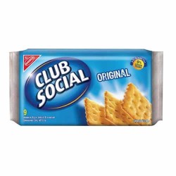 CLUB SOCIAL - SALTY CRACKERS COOKIES -  BAG X 6 UNITS