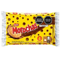 MOROCHAS - CLASIC CHOCOLATE COOKIES,  BAG X 6 UNITS