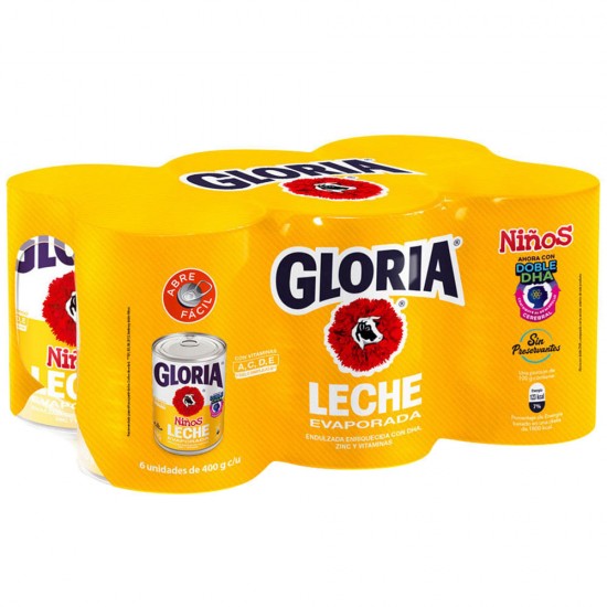 Leche Evaporada entera Gloria – La Alacena del Pastelero