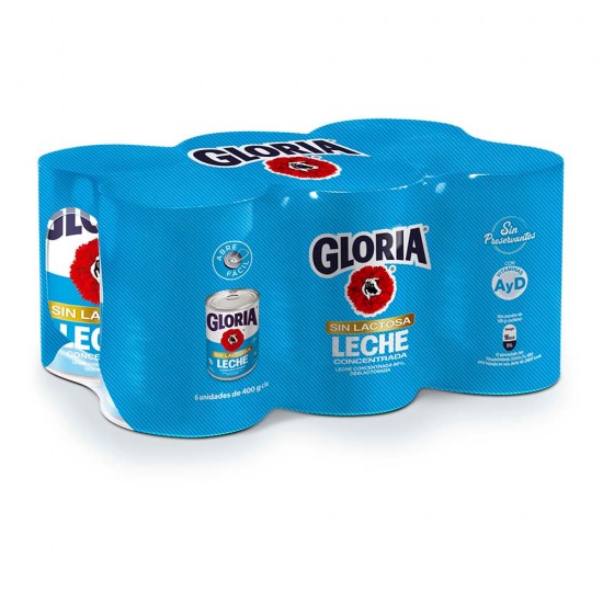 Leche evaporada Gloria 360grs Nestlé