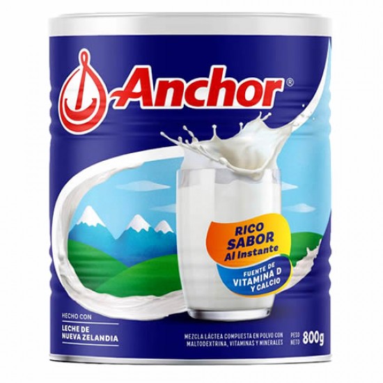 ANCHOR  - PERUVIAN MILK POWDER , BOWL X 800 GR