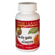 PERUSANA - CAT'S CLAW + ANNATO ( ACHIOTE ) X 90 CAPSULES