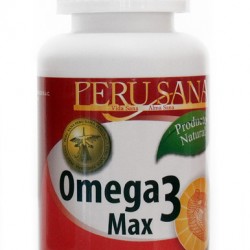  PERUSANA - OMEGA 3 MAX - FISH OIL SOFT CAPSULES 1000 MG, JAR X 60  UNITS