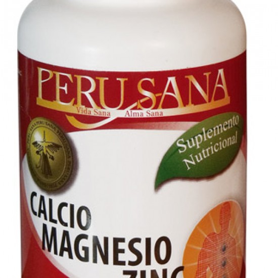 PERUSANA - CALCIUM MAGNESIUM ZINC X 60 TABLETS