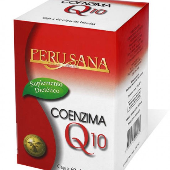 PERUSANA - Q10 COENZYME 100 MGR X 60 CAPSULES