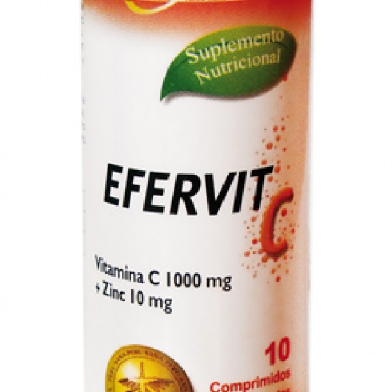 PERUSANA - EFERVIT C + ZINC X 10 PILLS EFFERVESCENT