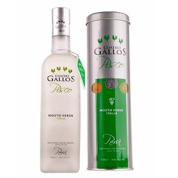 CUATRO GALLOS - PERUVIAN PISCO MOSTO VERDE ALBILLA , BOTTLE X 700 ML