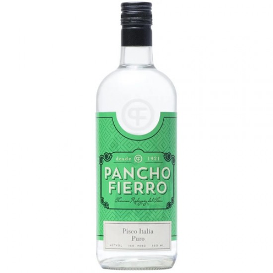 PANCHO FIERRO - PERUVIAN PISCO ACHOLADO, BOTTLE X 750 ML